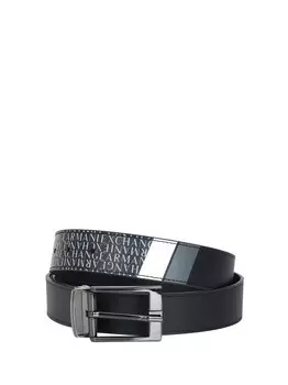 Черный мужской ремень Armani Exchange