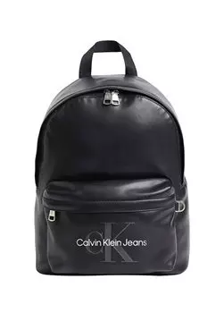 Черный мужской рюкзак 32х40х17 см MONOGRAM SOFT CAMPUS BP40 Calvin Klein, черный