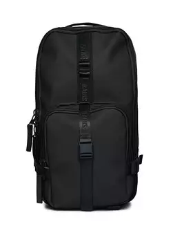 Черный мужской рюкзак Rains