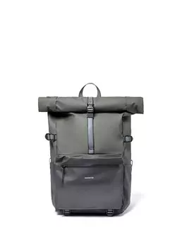 Черный мужской рюкзак с логотипом Sandqvist