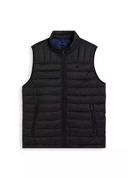 Черный мужской складной жилет Regular Fit Dockers