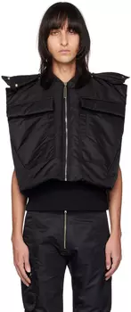 Черный нейлоновый жилет SPENCER BADU