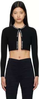 Черный облегающий кардиган alexanderwang.t
