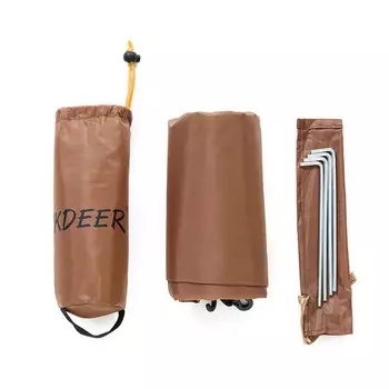 Черный олень, уличный коврик для палатки, коврик для пикника, водонепроницаемый коврик, ткань Оксфорд, влагостойкий коврик, коврик для газона, пляжный коврик, коврик MAX