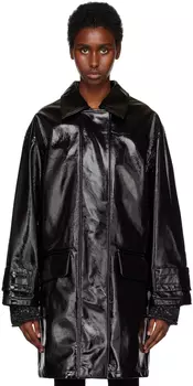 Черный - Пальто Conni из искусственной кожи Stand Studio