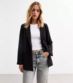 Черный пиджак New Look, черный