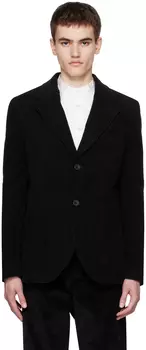 Черный пиджак с двумя пуговицами 3MAN