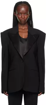 Черный пиджак-смокинг BITE