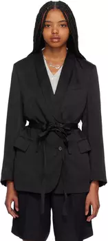 Черный пиджак-смокинг Youth