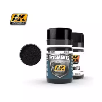 Черный, Pigments (AK-Interactive)