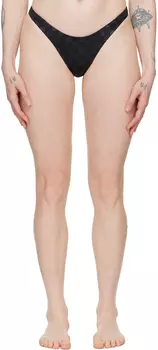 Черный плавки бикини с монограммой Misbhv