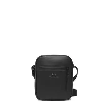 Черный полиэтиленовый кошелек Armani Exchange