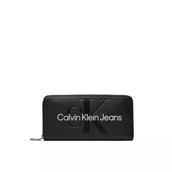 Черный полиэтиленовый кошелек Calvin Klein Jeans