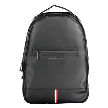 Черный полиэтиленовый мужской рюкзак Tommy Hilfiger