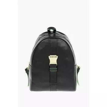 Черный полиэтиленовый рюкзак Moschino, Black