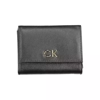 Черный полиэтиленовый женский кошелек Calvin Klein