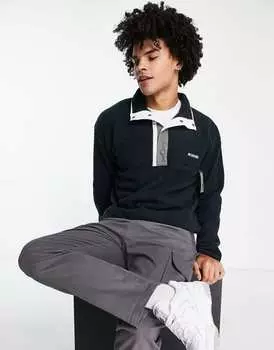 Черный полуфлисовый флис Columbia Helvetia