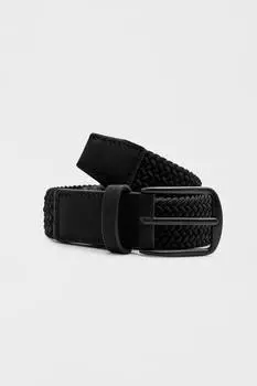 Черный пояс Pull&Bear, черный