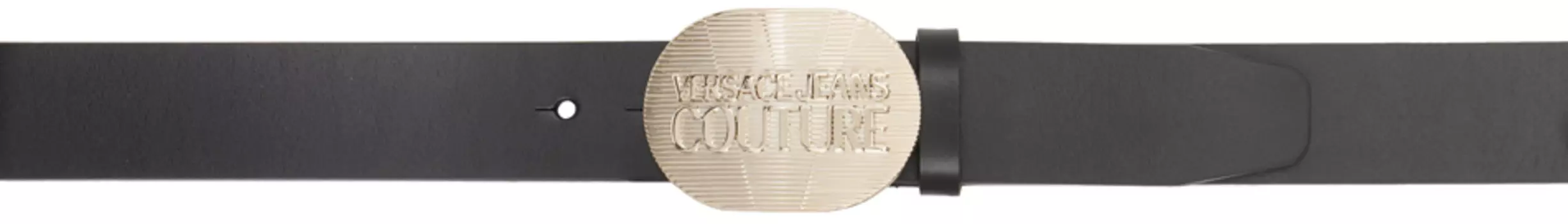 Черный пояс родео Versace Jeans Couture
