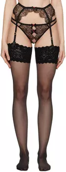 Черный пояс с подвязками Lorna Agent Provocateur, цвет Black