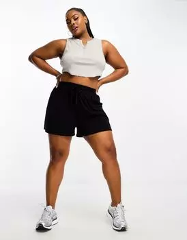 Черный пояс с завязкой ASOS DESIGN Curve