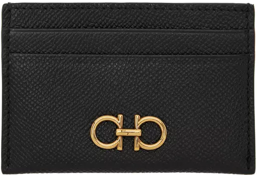 Черный портмоне Gancini Ferragamo