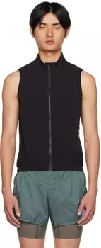 Черный прайм-жилет MAAP