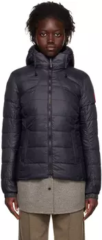 Черный пуховик Abbott Canada Goose