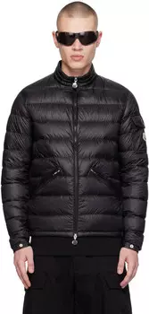 Черный пуховик Agay Moncler