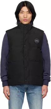 Черный пуховик Black Label Garson Canada Goose