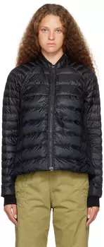 Черный пуховик Canada Goose Roncy