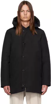 Черный Пуховик Chateau Черный/Нуар Canada Goose