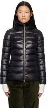 Черный пуховик Claudia Nero Herno