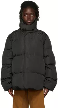Черный пуховик Do Road Bianca Saunders