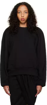 Черный пуховик Dries Van Noten