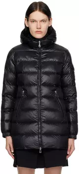 Черный пуховик Glements Moncler