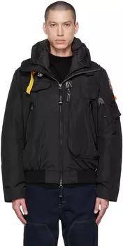 Черный пуховик Gobi Parajumpers