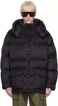 Черный - Пуховик Jumbo GG Gucci