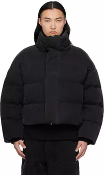 Черный пуховик MML Entire Studios, Iron