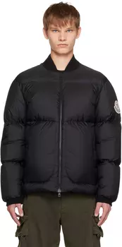 Черный пуховик Moncler Diya
