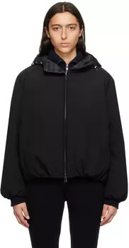 Черный пуховик Moncler Martinet