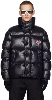 Черный пуховик Moncler Misam
