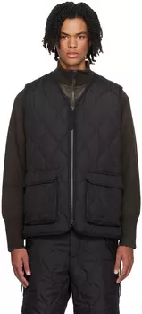 Черный пуховик на шнуровке Черный TAION