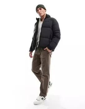 Черный пуховик River Island Studio