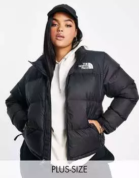 Черный пуховик The North Face Plus 1996 Retro Nuptse