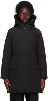 Черный пуховик Trillium Canada Goose