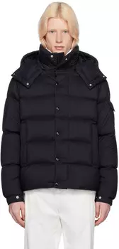 Черный пуховик Vezere Moncler