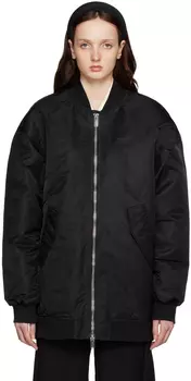 Черный - Пуховой бомбер Emil Holzweiler