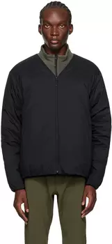 Черный пуховый кардиган с v-образным вырезом Черный Goldwin