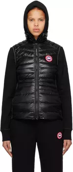 Черный пуховый жилет HyBridge Lite Tech Canada Goose